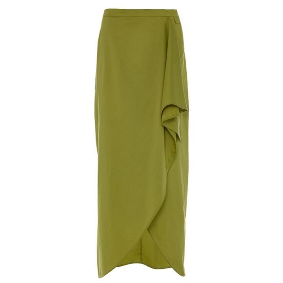 NWT Devotion Twins Khalisi Skirt in Dark Lime Sz. S - Picture 2 of 8